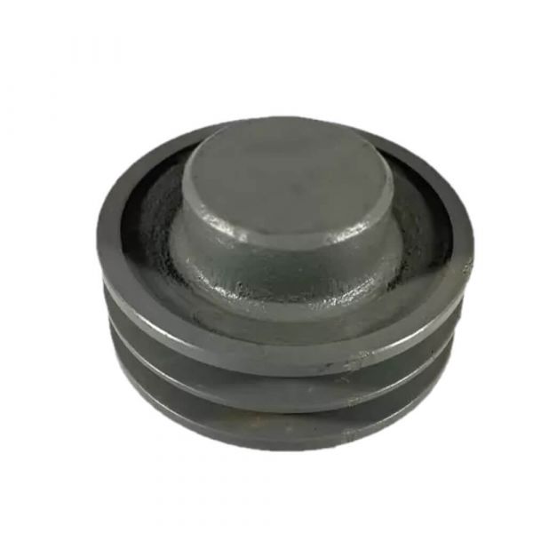 Polia De Ferro Fundido 2 Canais 80mm B Mademil