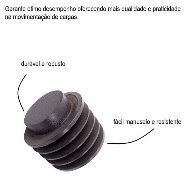 Polia De Ferro Fundido 5 Canais Perfil C Mademil