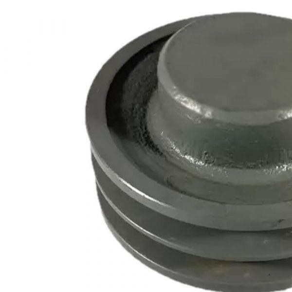 Polia Ferro Fundido 130mm 2 Canais Perfil A Mademil