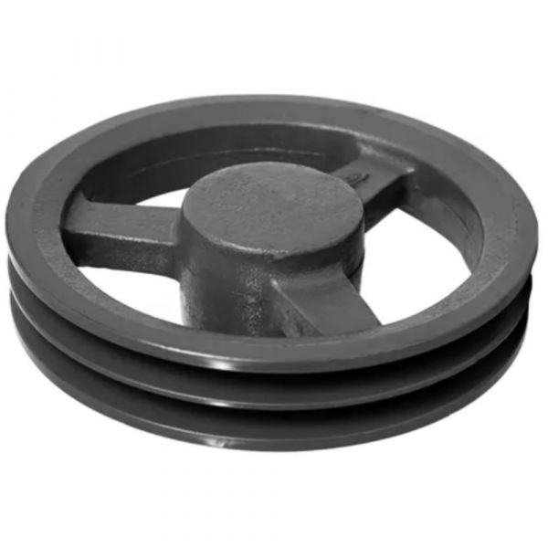 Polia Ferro Fundido 160mm Com Dois Canais Mademil