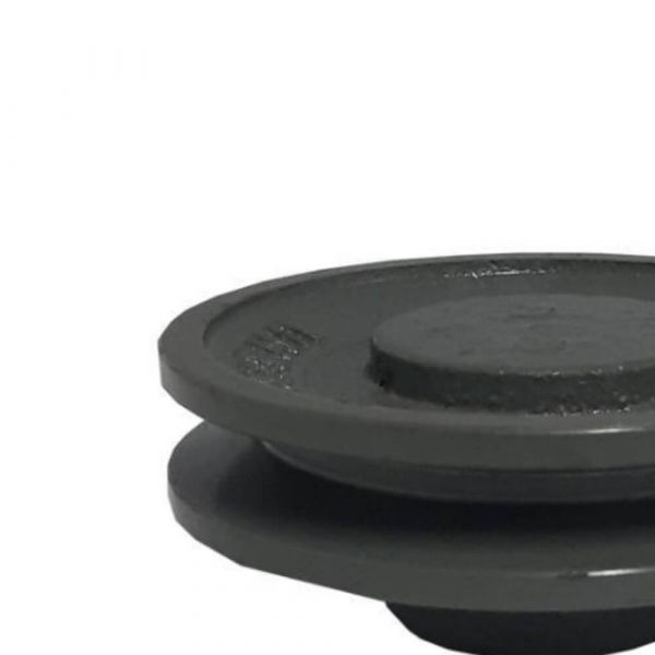 Polia Ferro Fundido 210mm 1 Canal Perfil B Mademil
