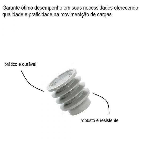 Polia Alumínio 3 Canais B 120mm Mademil