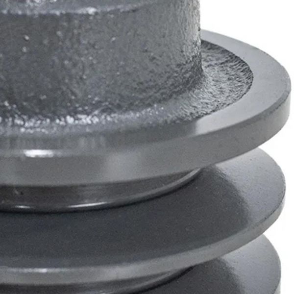 Polia Ferro Fundido Com 2 Canais 70mm Mademil