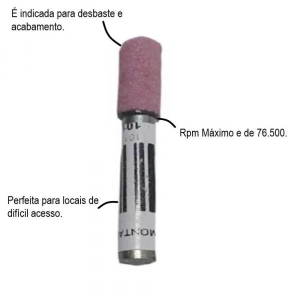 Ponta Montada A24 Saphira Haste 6,4 Mm Norton