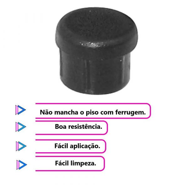 Ponteira 5/8” Interna Preta Emar