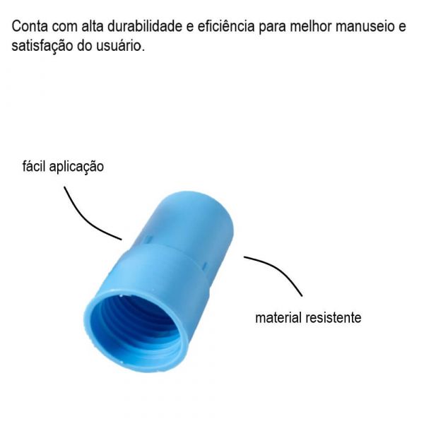 Ponteira Direta De Borracha Para Madeira Brustec