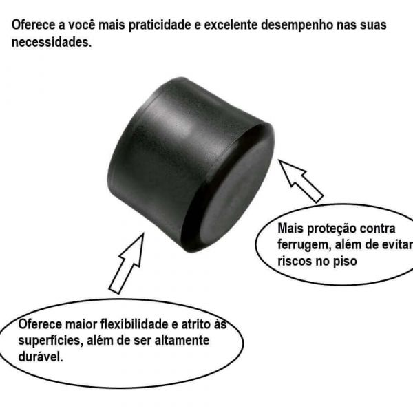 Ponteira Externa Preta 2” Completa