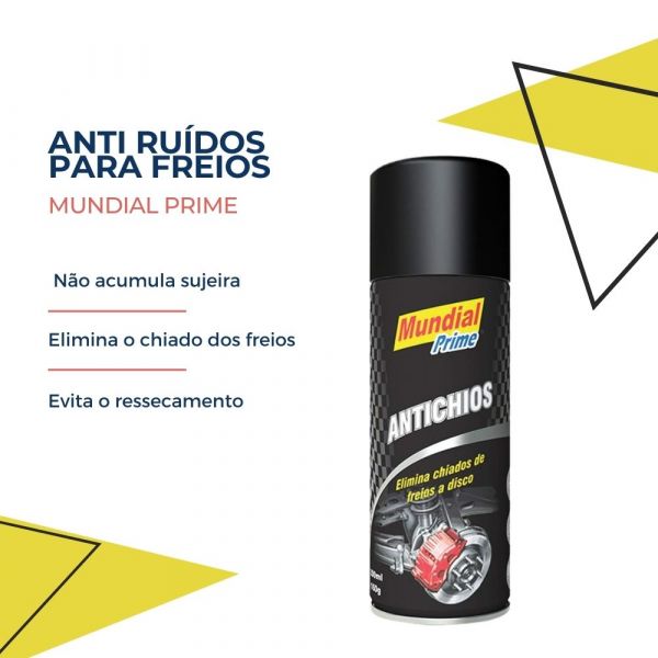 Anti Ruídos Para Freios Spray 250ml Mundial Prime
