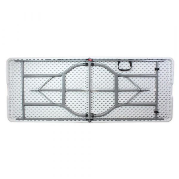 Mesa Dobrável Robust Branca 1,80m Nautika