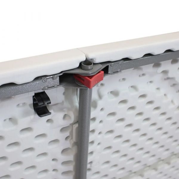 Mesa Dobrável Robust Branca 1,80m Nautika