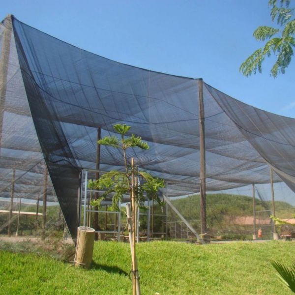 1 Metro de Tela de Sombreamento Sombrite 50% 1,5mx1 Preta Ginegar