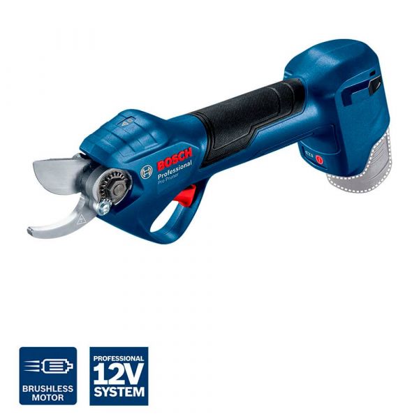 Tesoura de Poda a bateria Bosch Pro Pruner BRUSHLESS 12V Sem Bateria