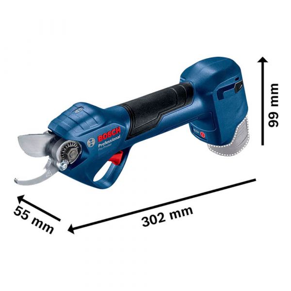 Tesoura de Poda a bateria Bosch Pro Pruner BRUSHLESS 12V Sem Bateria