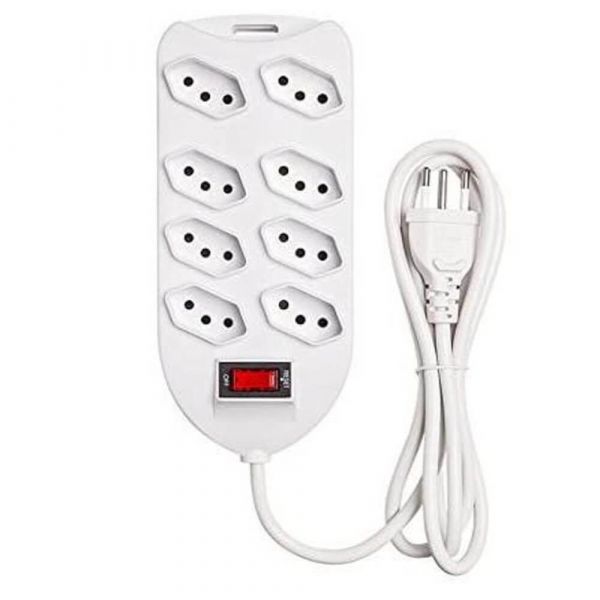 Protetor Eletrônico Com 8 Tomadas EPE 10008+ Intelbras