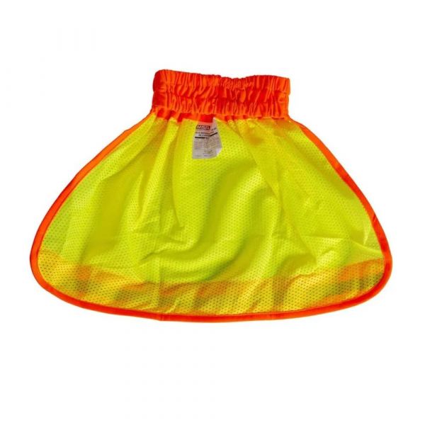 Protetor Nuca Refletor Para Capacete VGard MSA Sunshade Amarelo Prot Cap