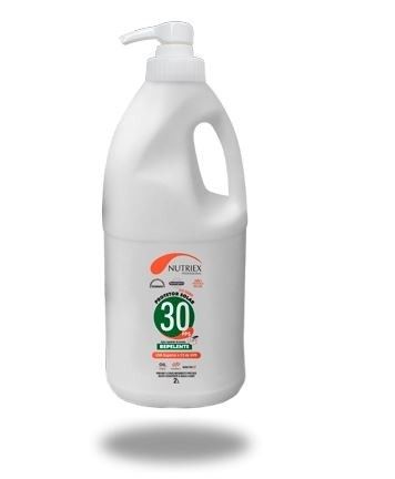 Protetor Solar FPS 30 Com Repelente 2 L Nutriex