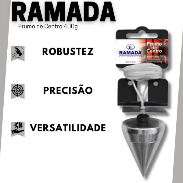 Prumo de Centro 400g Ramada 