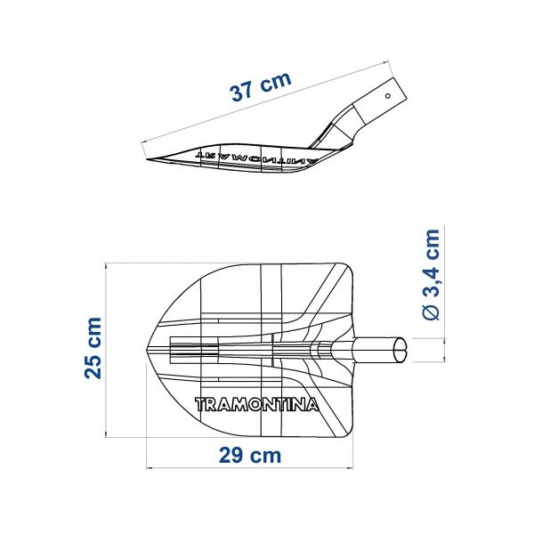 Pá sem Cabo N 3- Tramontina