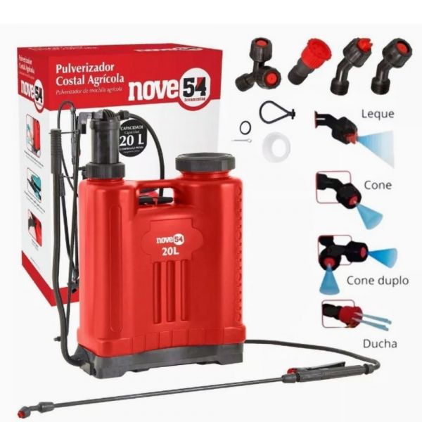 Pulverizador Costal Agrícola 20L  Nove54 
