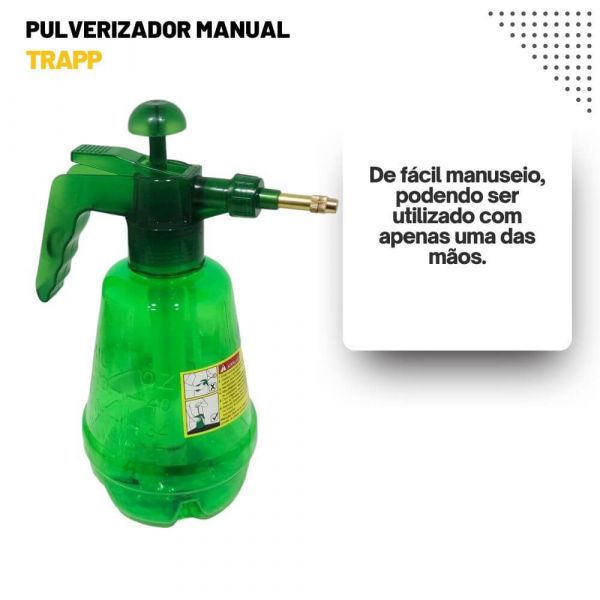 Pulverizador Manual com Pressão Prévia 1500ml SX575-1 Trapp