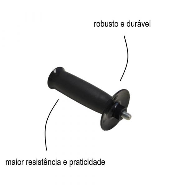 Punho Para Esmerilhadeira Gws 9-125 Bosch 2602025067
