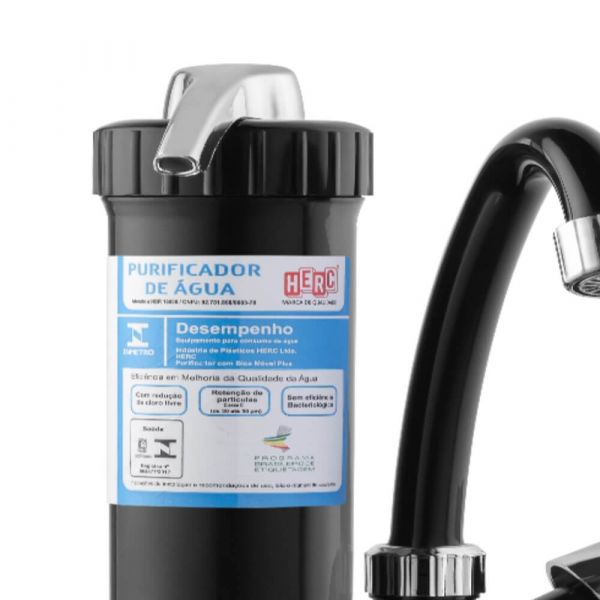 Purificador de Água com Torneira e Bica Móvel Modelo Plus Herc