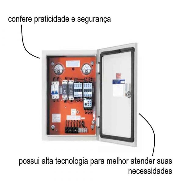 Quadro de Comando 5CV 380V CPD6 T6 Leão