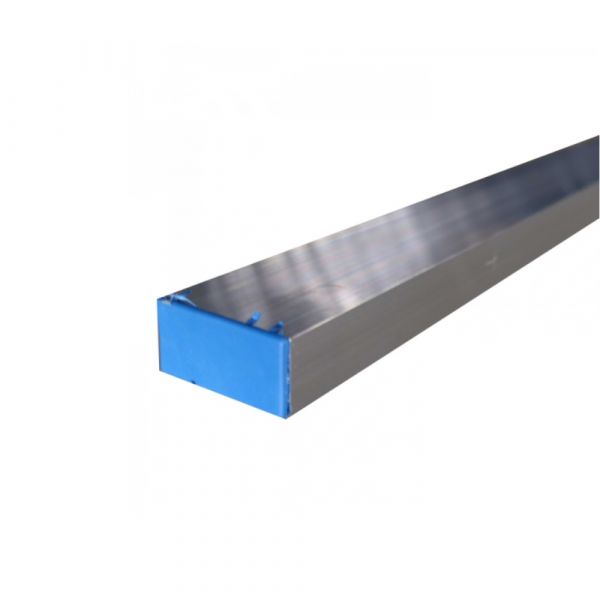 3 Metros Régua Alumínio Grossa Azul Novo Horizonte