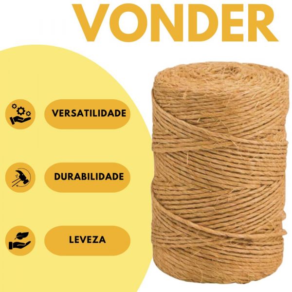 Fio de Sisal Oleado F-300/1 Vonder