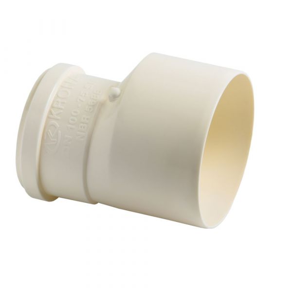 Redução Excêntrica Esgoto Primário DN100 x 50mm Krona	
