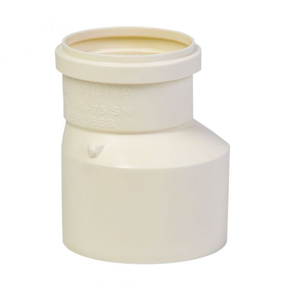 Redução Excêntrica Esgoto Primário DN100 x 50mm Krona	