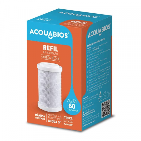 Refil de Reposição Carbon Block 5