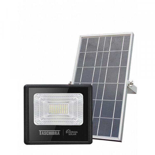 Refletor Led Solar TR Sun 25W 6500K Preto Taschibra