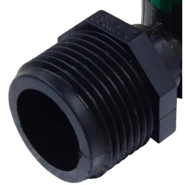 Registro Conector Compacto Tape Rosca Macho 3/4 Pol. X 16mm Irritec