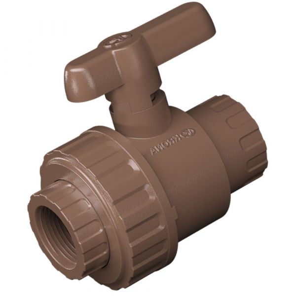 Registro de Esfera 2 Pol. Roscável com União Krona