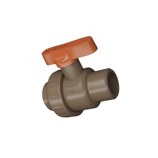 Registro De Esfera Soldável Com União 32mm Fortlev