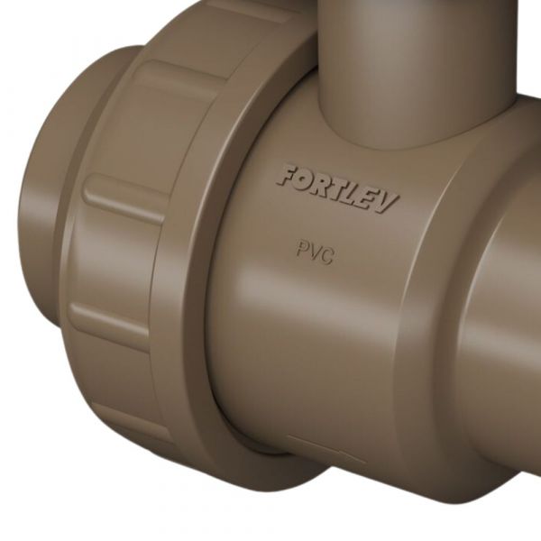 Registro De Esfera Roscável Com União 1.1/4” Fortlev