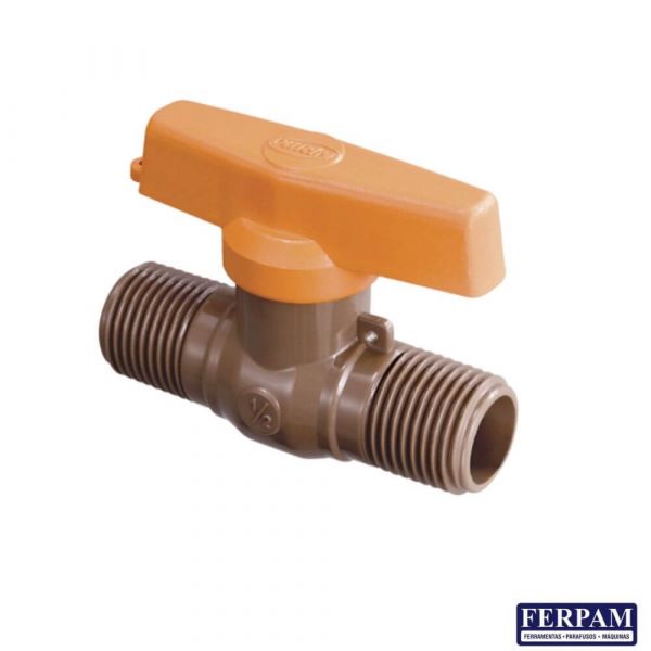 Registro De Esfera Rosca Externa PVC Durin