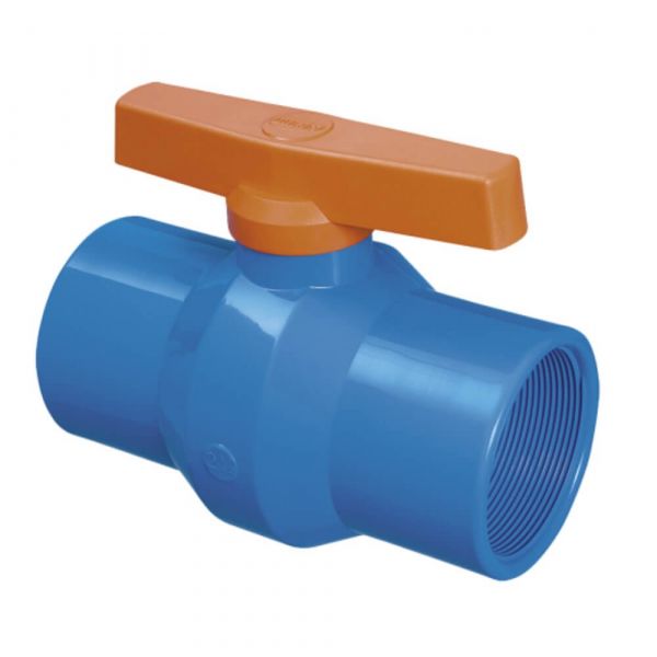Registro de Esfera Rosca PVC Irrigação Azul 2” Durin