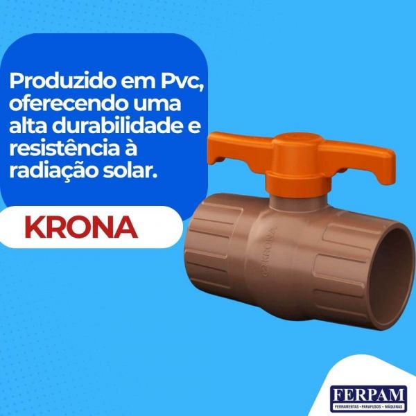 Registro De Esfera Soldável 32mm Krona