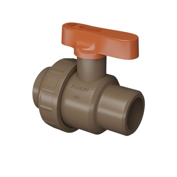 Registro De Esfera Soldável Com União 25mm Fortlev