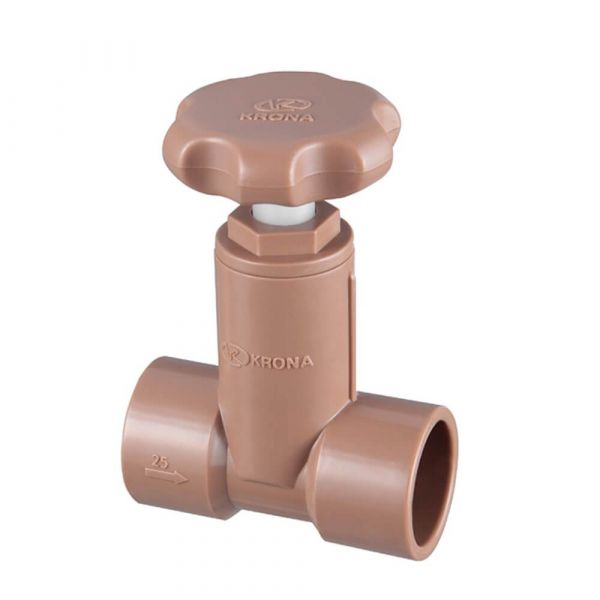 Registro De Pressão Soldável 20mm Marrom Krona