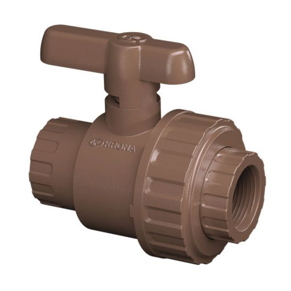 Registro Esfera 1.1/2 Pol. Roscável com União Krona