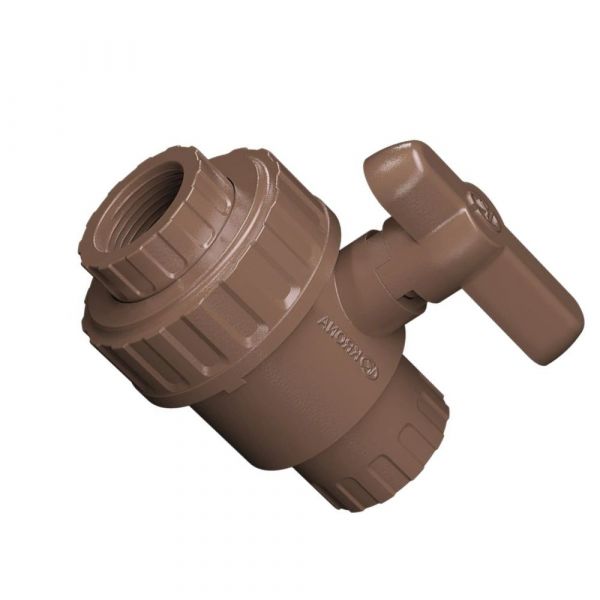 Registro Esfera 1.1/4 Pol. Roscável com União Krona