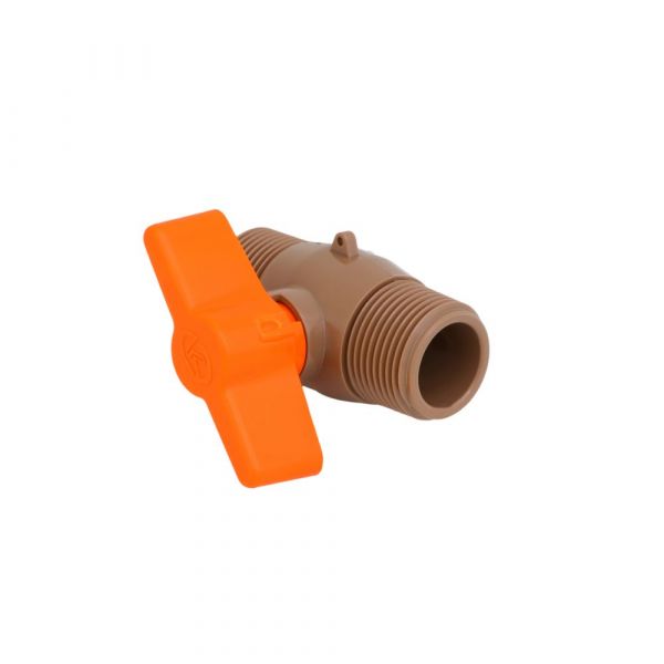 Registro Esférico 1/2 Pol. com Rosca Externa Krona