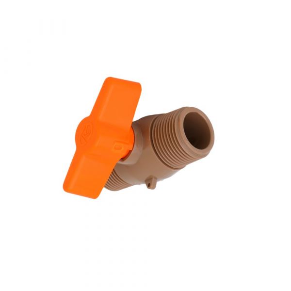 Registro Esférico 1/2 Pol. com Rosca Externa Krona