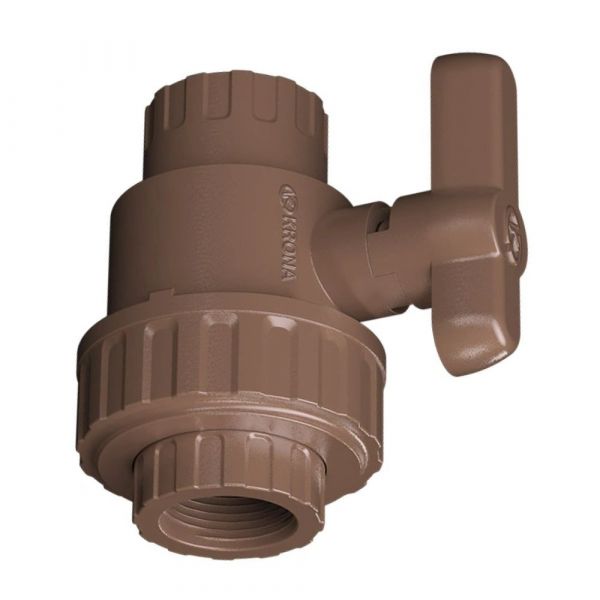 Registro Esfera 1/2 Pol. Roscável com União Krona 