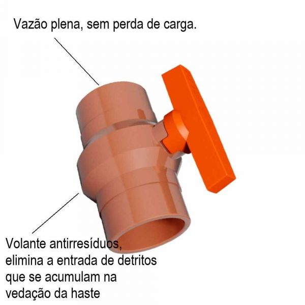 Registro Esferico Solda 25 mm Durin