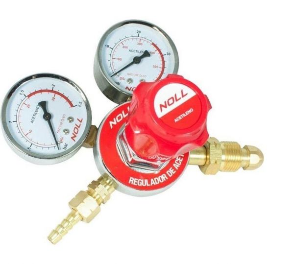 Regulador De Pressão de Gás Acetileno Noll