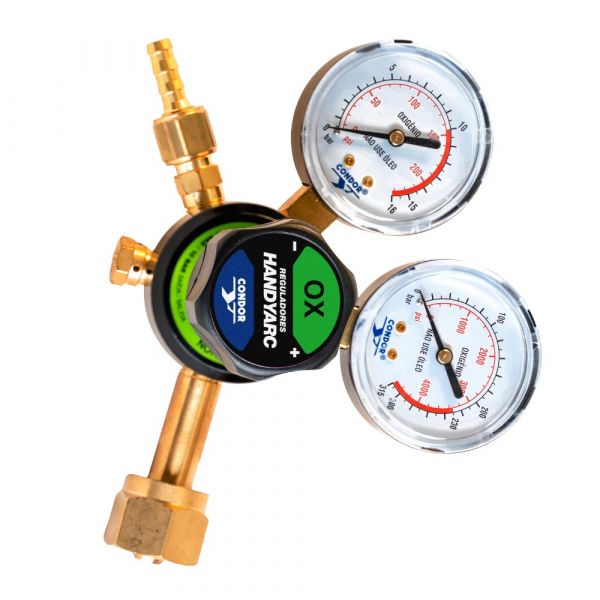Regulador de Pressão HandyGas 10 Oxigênio Para Cilindro Condor